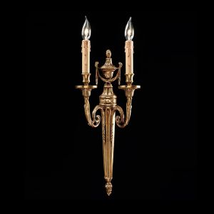 Napoleone Empire Style Wall Sconce with 2 Lights