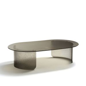 Tavolino da cocktail ovale Trésor