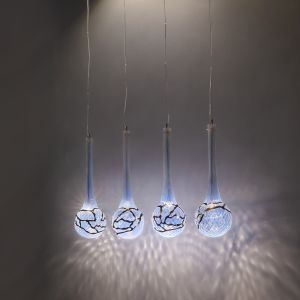 Gocce di Luna rectangular Pendant