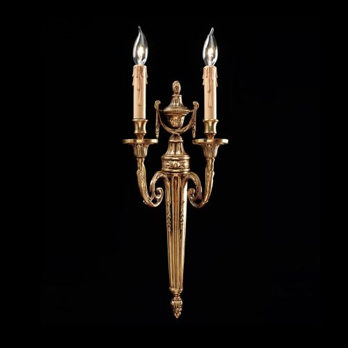 Napoleone Empire Style Wall Sconce with 2 Lights