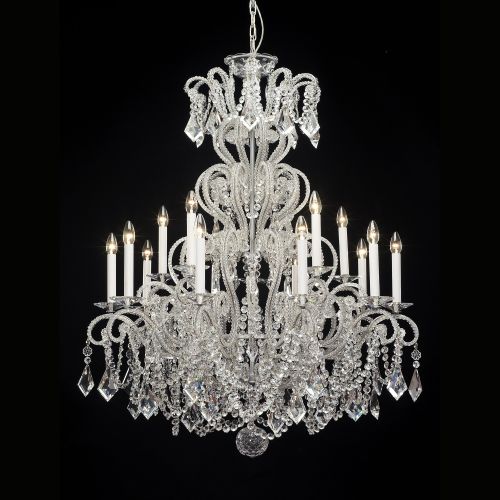 Opera Chandelier with Bohemian Crystals