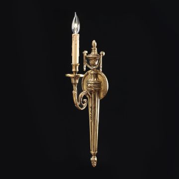 Badari Napoleone Empire Style Wall Sconce with 1 light