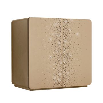 Agresti Cream Armoured Armoire Swarovski Alba Nel Deserto