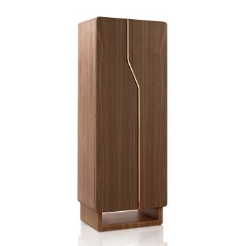 Agresti Walnut Matte Armoire Arco noce