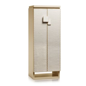 Agresti Armoire Braided Leather Gioia Intreccio