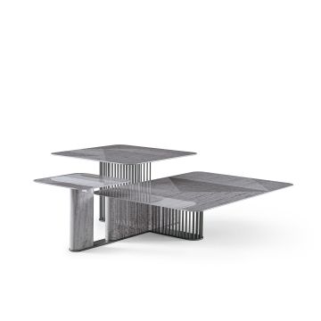 Giorgio Collection Moonlight Triple Cocktail Table