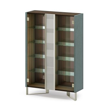 IVG Home Collection Futura 2 door Glass Cupboard