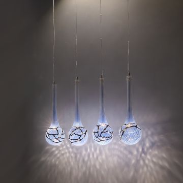 Patrizia Volpato Gocce di Luna rectangular Pendant