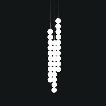 Terzani Abacus 3 Round Multi Light Pendant