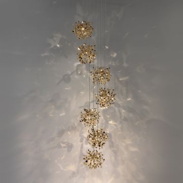 Terzani Argent, mon bijoux 7 Light Pendant