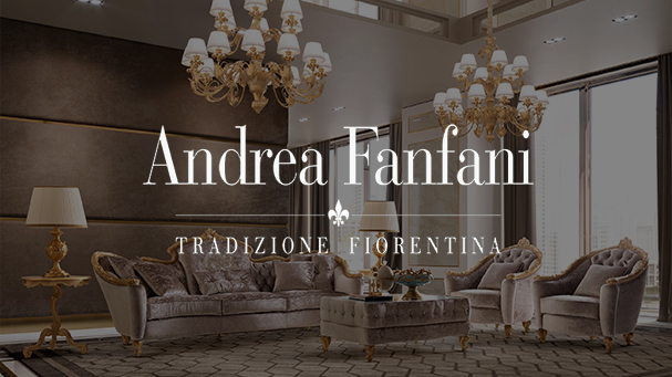 Andrea Fanfani luxury furniture – Made in Italy craftsmanship with fine handcrafted gold leaf finishes, exclusively at 101domus
