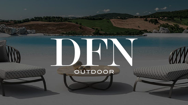 DFN Outdoor luxury outdoor furniture – Italian design for elegant and functional open-air spaces, available at 101domus